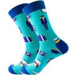 Art Pattern Outdoor Socks Creative Men's and Women's Socks