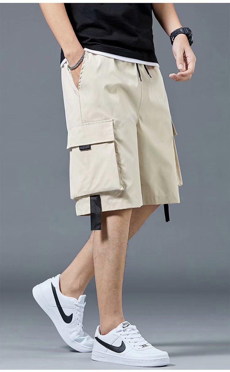 Men's Summer Shorts Loose Five-point Pants Casual Workwear Sports Pants