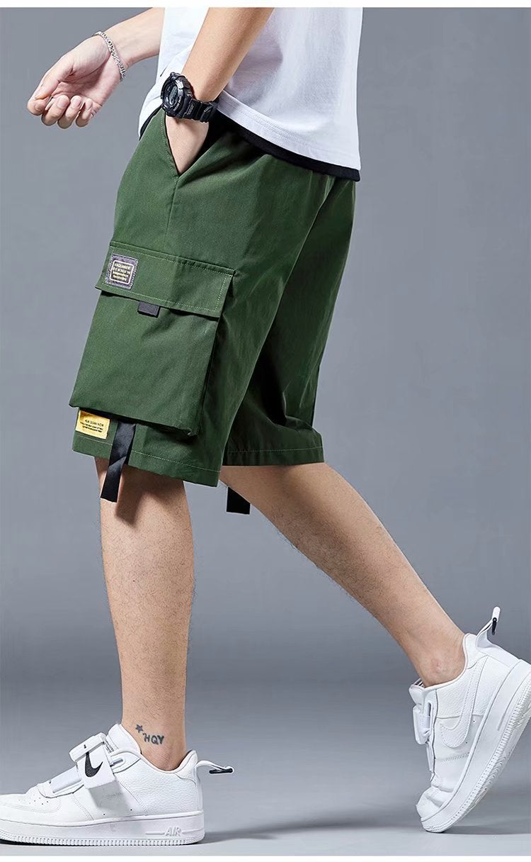 Men's Summer Shorts Loose Five-point Pants Casual Workwear Sports Pants