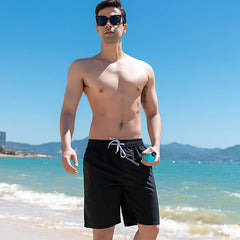 Men's Quick-drying Beach Shorts Five-point Swimming Casual Shorts