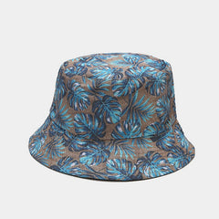 Printed Bucket Hat Reversible Wearing Sun Visor Foldable Hat