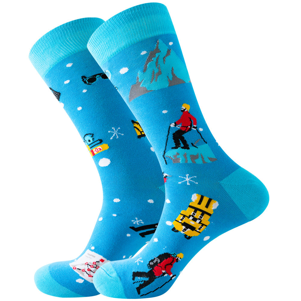 Art Outdoor Socks Aircraft Creative Tube Socks