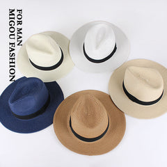 Sand Beach Travel Vacation Man Wide Brim Sun Hat