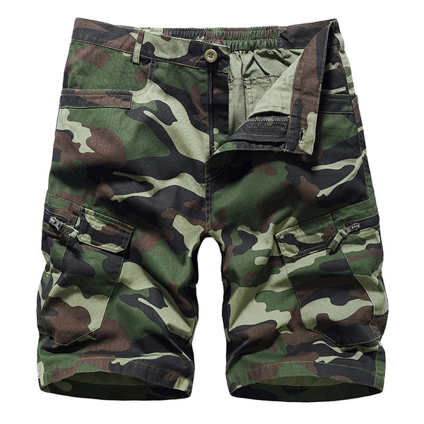 Summer Men's Shorts Camouflage Loose Plus Size Casual Men's Five-point Pants