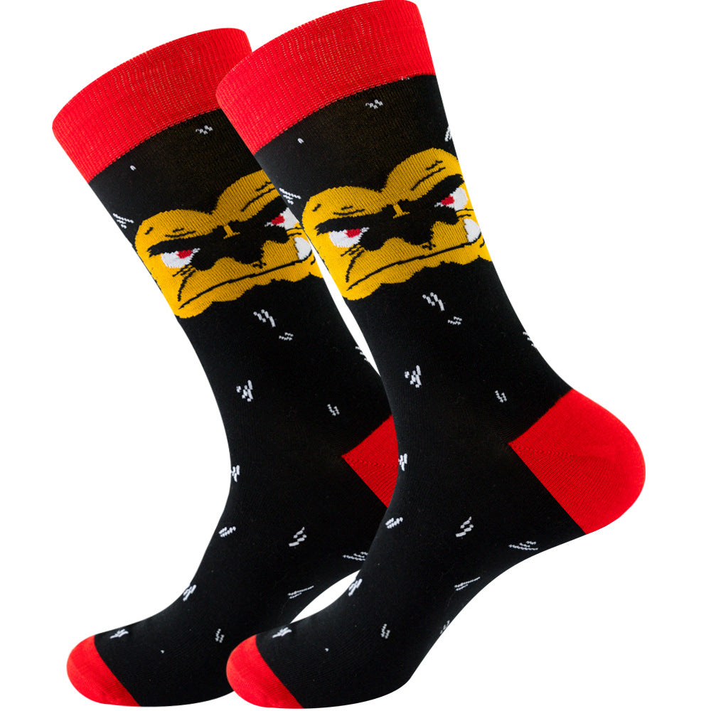 Comfortable Art Pattern Creative Men's and Women's Socks