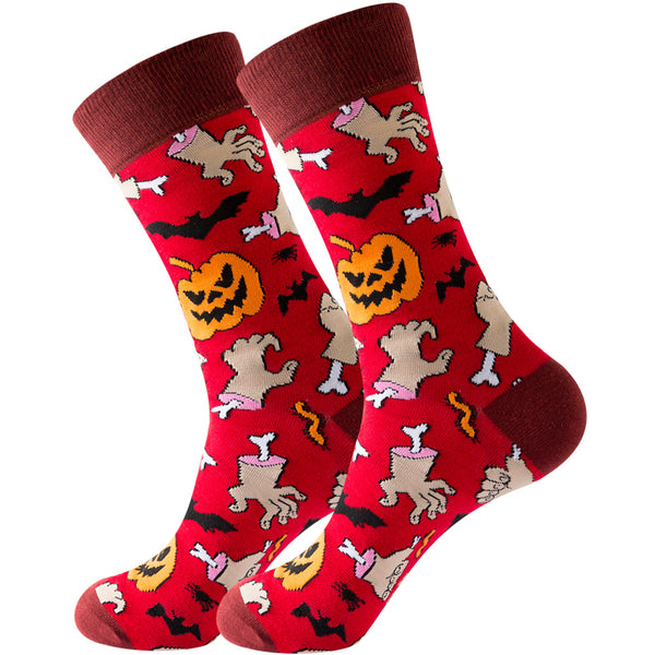 Creative Socks Halloween Pumpkin Socks for Men and Women