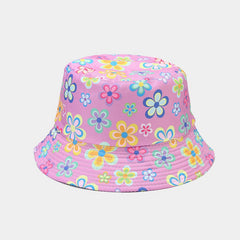 Outdoor Travel Floral Pattern Bucket Hat Sun Hat