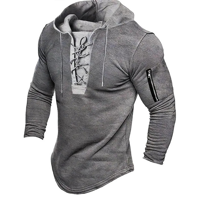 Men's Pullover Hoodie Sweatshirt Sports & Outdoor Casual Apparel Hoodies