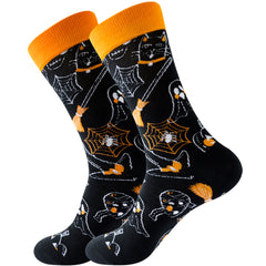 Creative Socks Halloween Pumpkin Socks for Men and Women