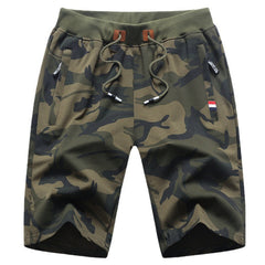 Men's Casual Camouflage Pants Sports Shorts Plus Size Shorts