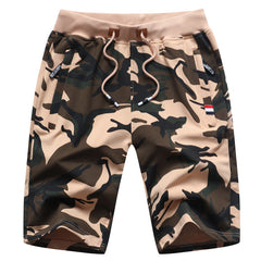 Men's Casual Camouflage Pants Sports Shorts Plus Size Shorts