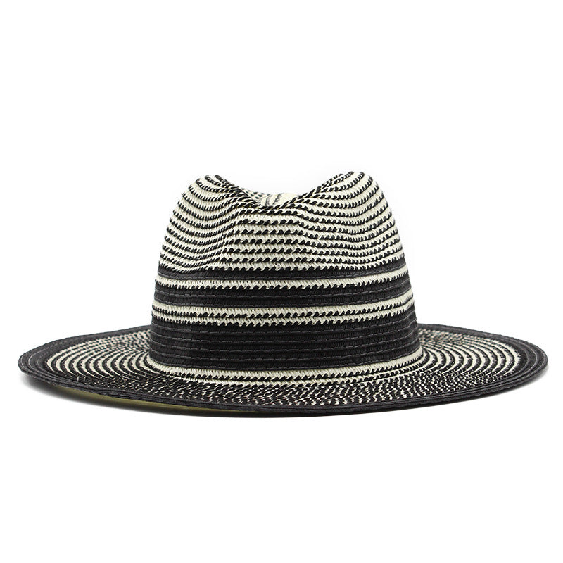 Holiday Beach Sun Protection Men's Sunvisor Hat Panama Straw Hat