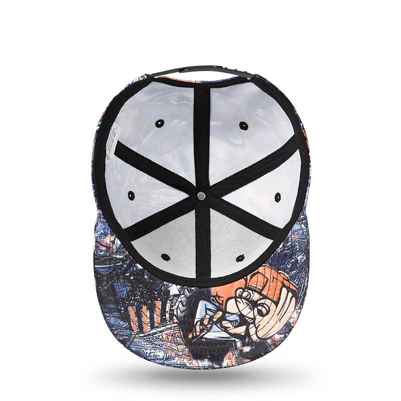 Graffiti Hip Hop Hat European and American Trend Baseball Hat