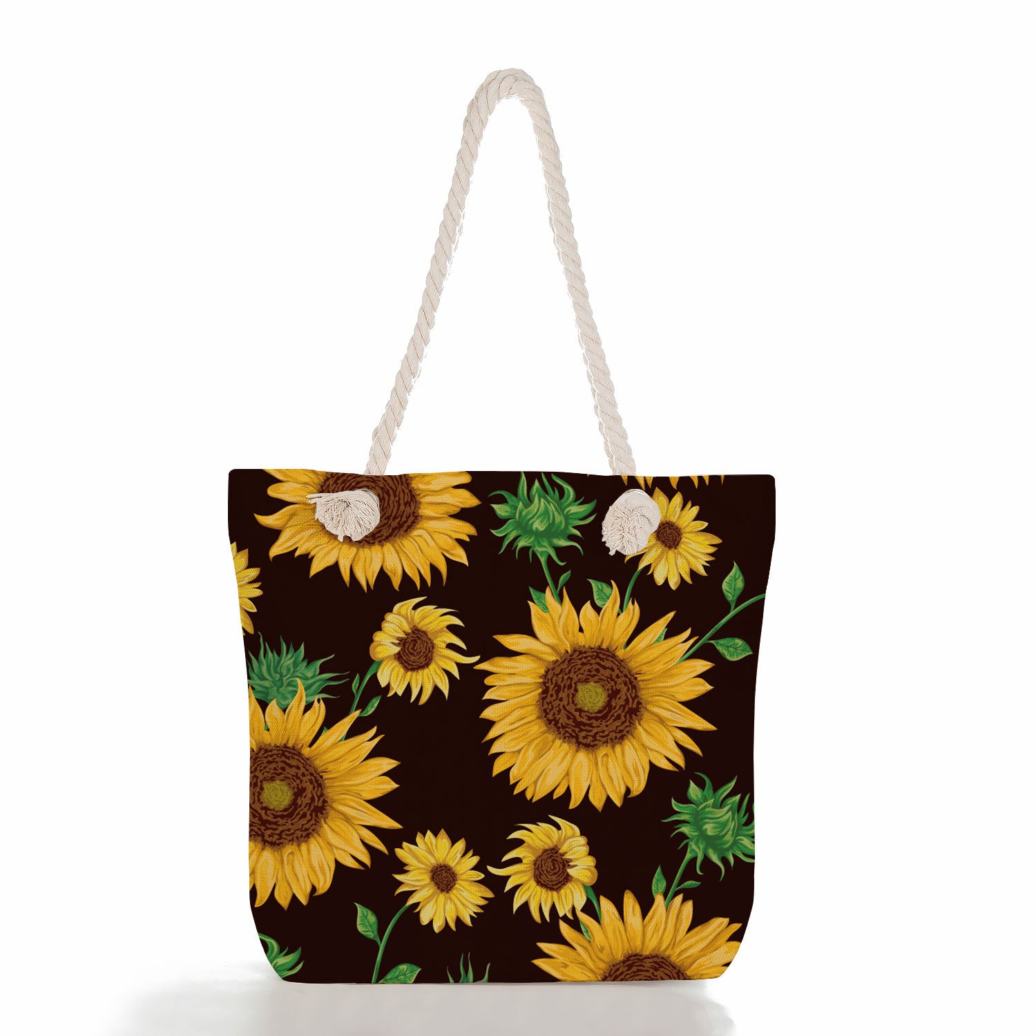 Flower Tote Sunflower Travel Beach Bag