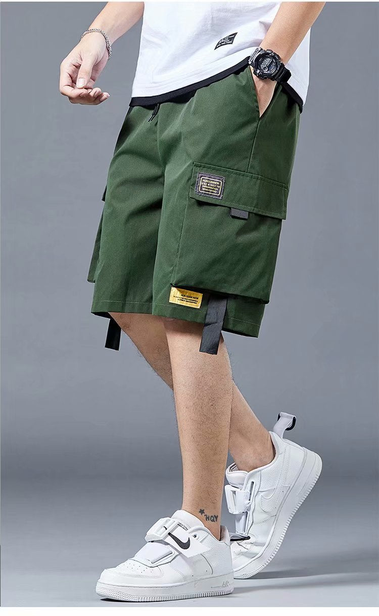 Men's Summer Shorts Loose Five-point Pants Casual Workwear Sports Pants