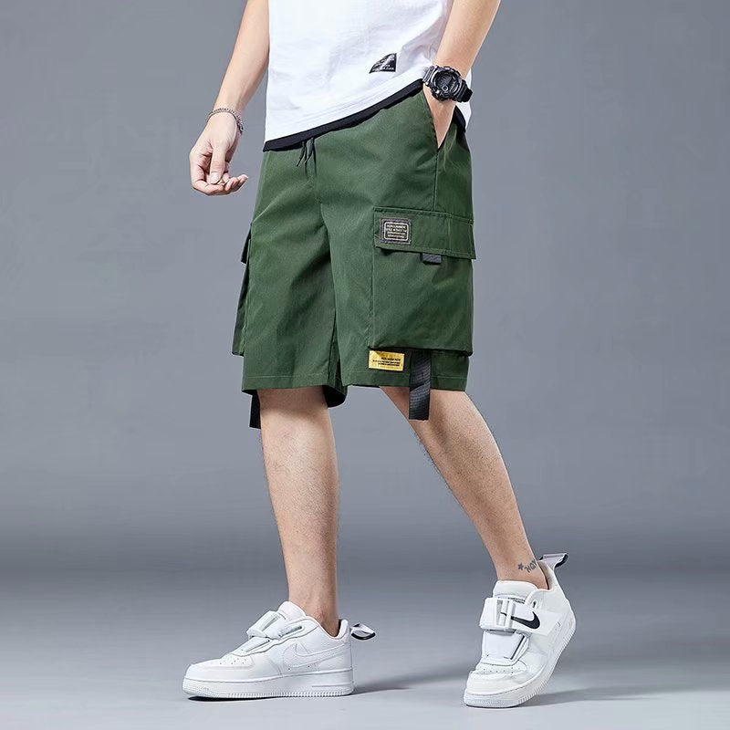 Men's Summer Shorts Loose Five-point Pants Casual Workwear Sports Pants