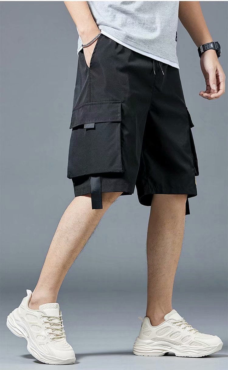 Men's Summer Shorts Loose Five-point Pants Casual Workwear Sports Pants