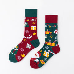 Comfortable Cotton Socks Animal Couple Socks