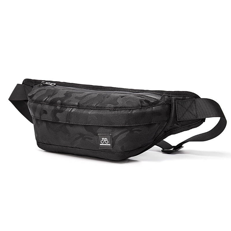 Men's Waist Bag Sports Fitness Crossbody Bag Camouflage Chest Bag