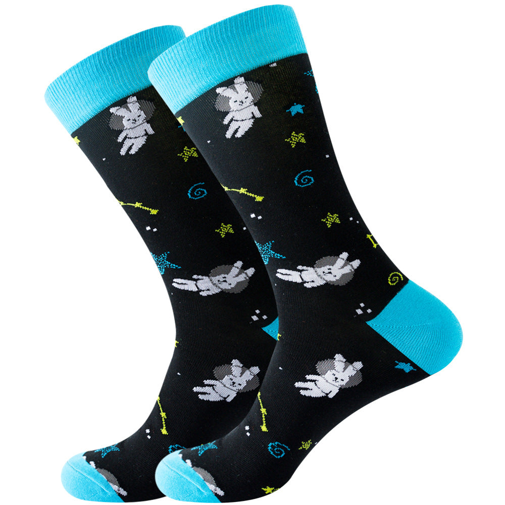 Art Pattern Outdoor Socks Creative Men's and Women's Socks