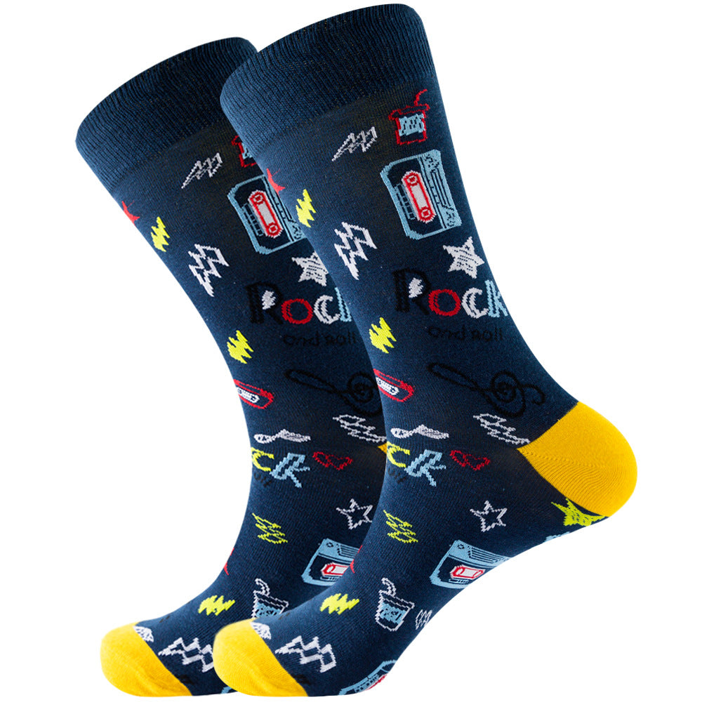 Comfortable Art Pattern Creative Men's and Women's Socks