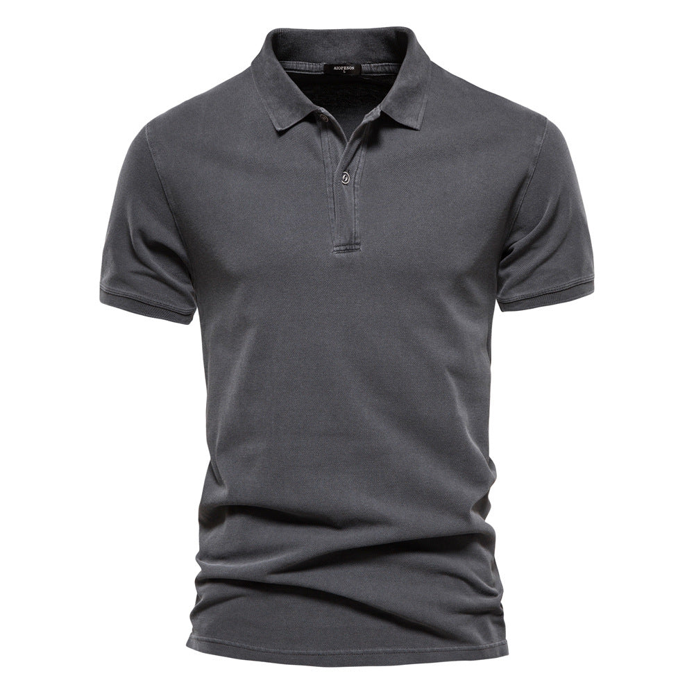 Summer Sports POLO Shirt Casual Men's Short Sleeve T-Shirt