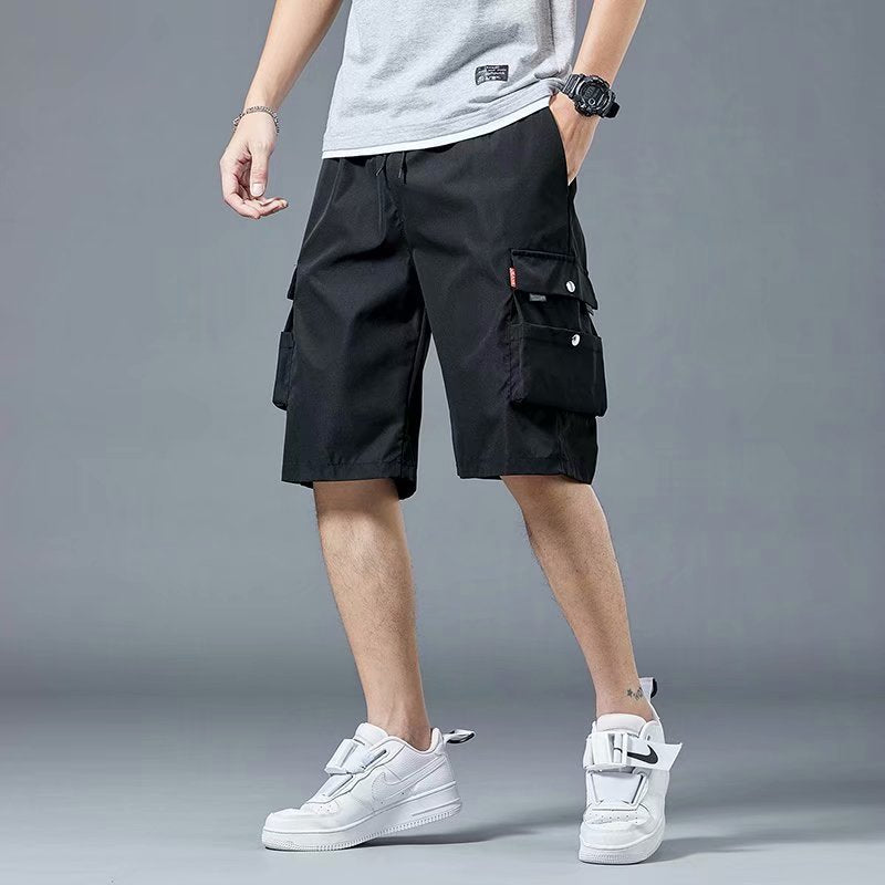 Men's Summer Shorts Loose Five-point Pants Casual Workwear Sports Pants