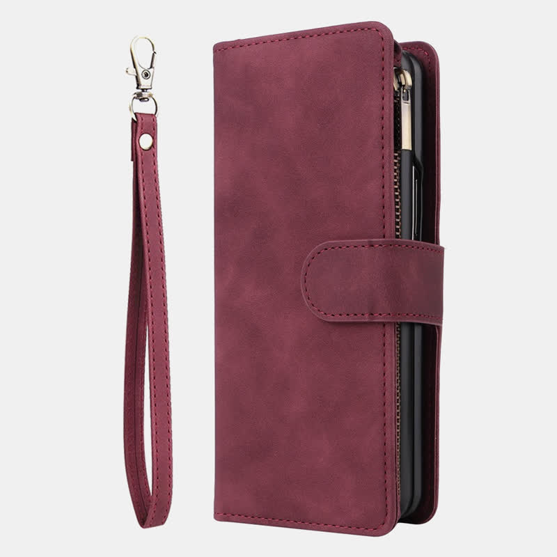 Flip Folio Shockproof Samsung Galaxy Z Fold 4 Wallet Case