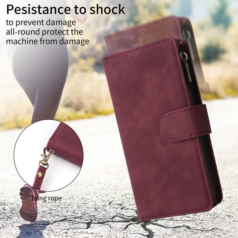 Flip Folio Shockproof Samsung Galaxy Z Fold 4 Wallet Case