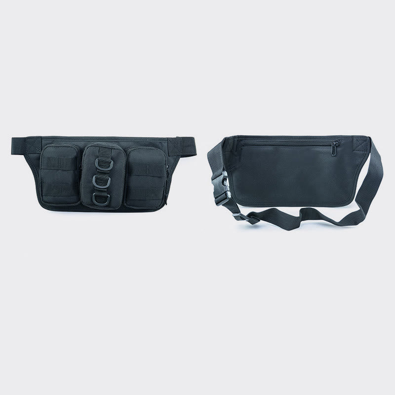 Men Tactical Outdoor Sports Multifunctional Fanny Pack Waist Bag