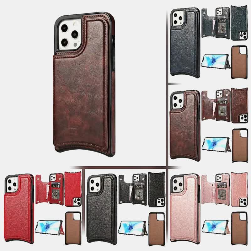 With RFID Blocking Card Slot Holder IPhone11 Wallet Phone Bag Holder with Crossbody Strap