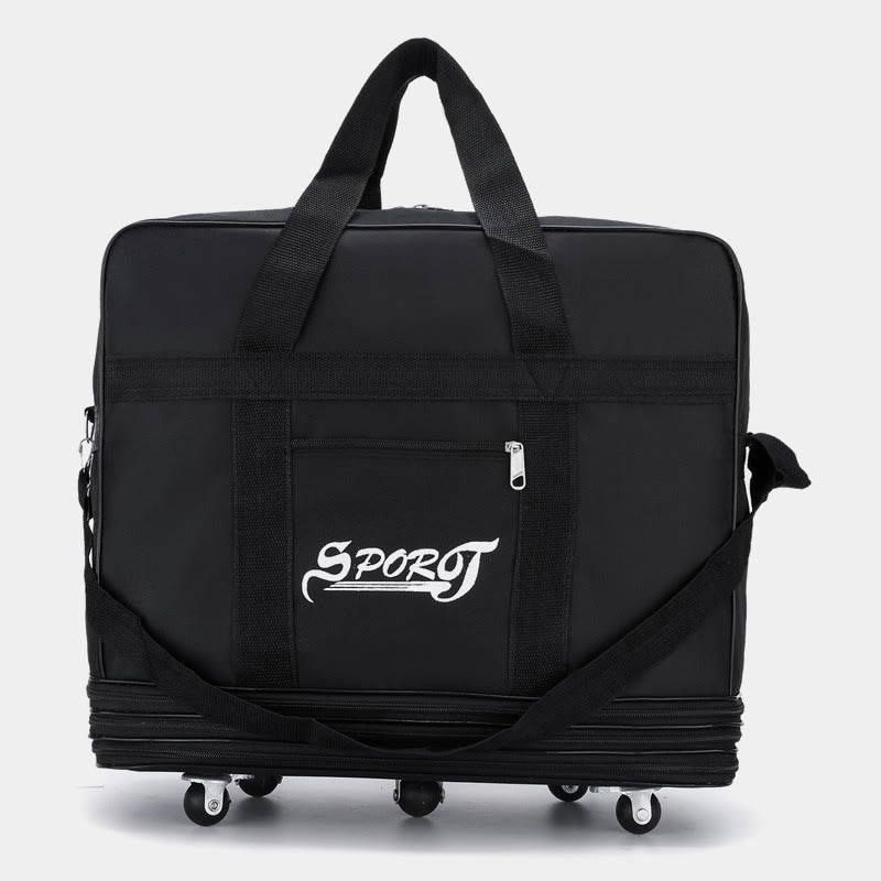 Large Capacity Lightweight Multifunctional Tote Bag Travel Trolley Tote Messenger Bag Handbag