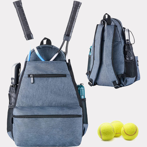 Racket Bag Sports Dry and Wet Separation Waterproof Durable Tennis Bag Multi-functional Fitness Backpack