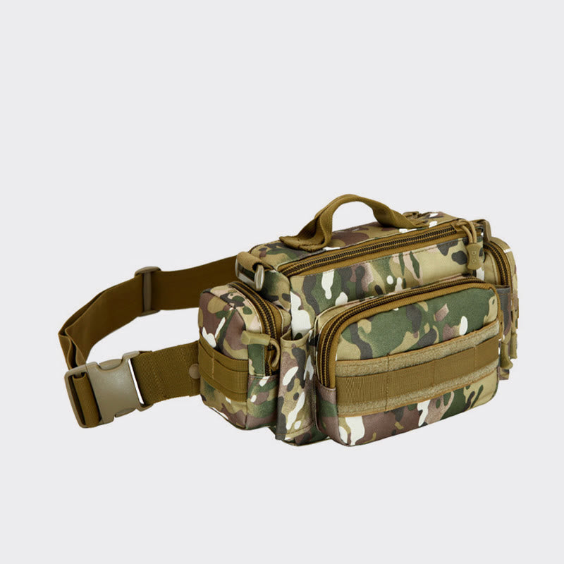 Men Outdoor Multi-Purpose Riding Large Fanny Pack Belt Waist Bag