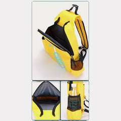 Sports Badminton Outdoor Training Racket Bag Large Thin Section Oxford Backpack with Shoe Compartment