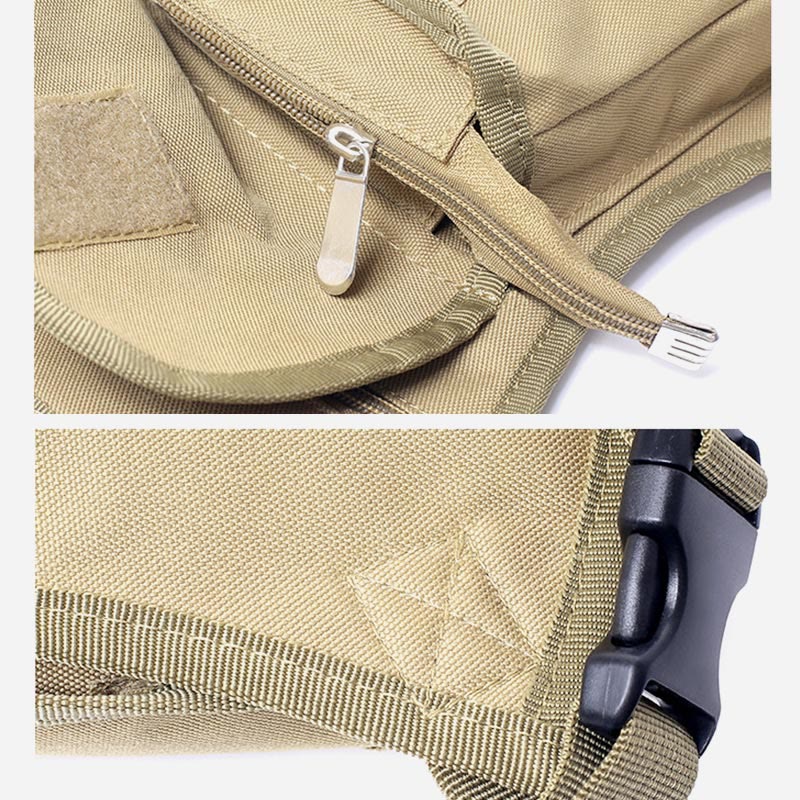 Anti-fall Riding Leg Bag Outdoor Multi-functional Tactical Casual Canvas Mountaineering Waist Hanging Sports Bag