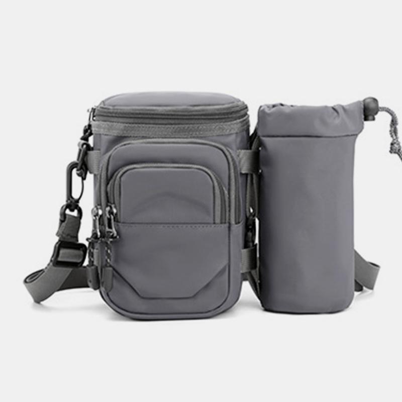 With Water Bottle Bag Sports Outdoor Multifunctional Messenger Bag Waist Bag