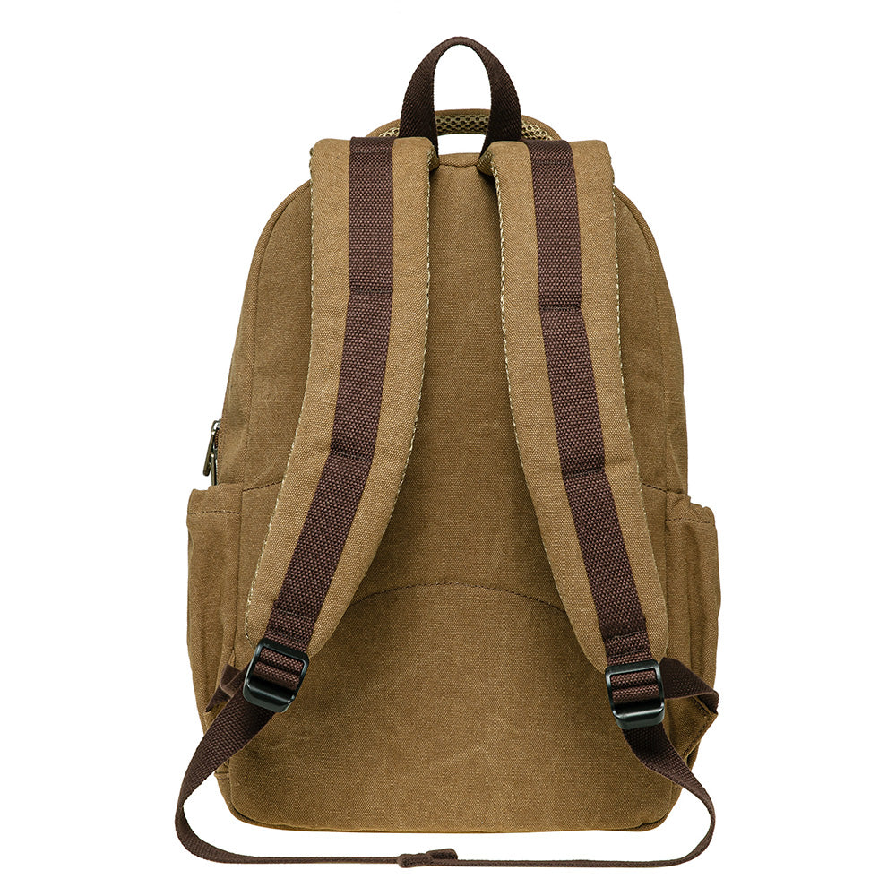 Retro Casual Unisex Backpack Canvas Daily Student School Bag