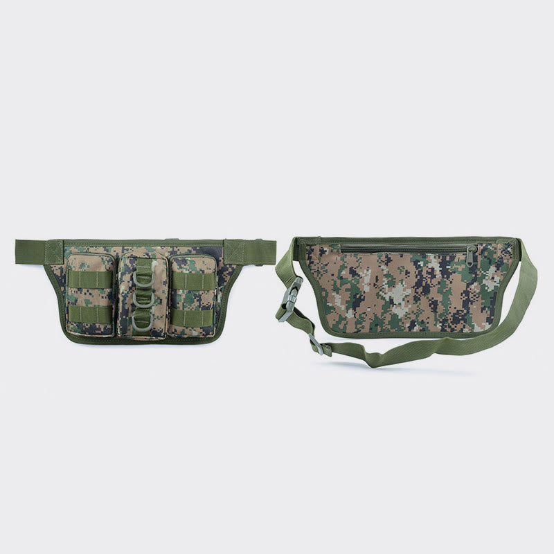 Men Tactical Outdoor Sports Multifunctional Fanny Pack Waist Bag