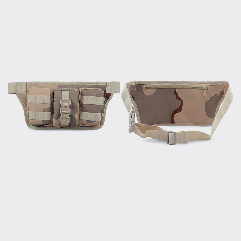 Men Tactical Outdoor Sports Multifunctional Fanny Pack Waist Bag