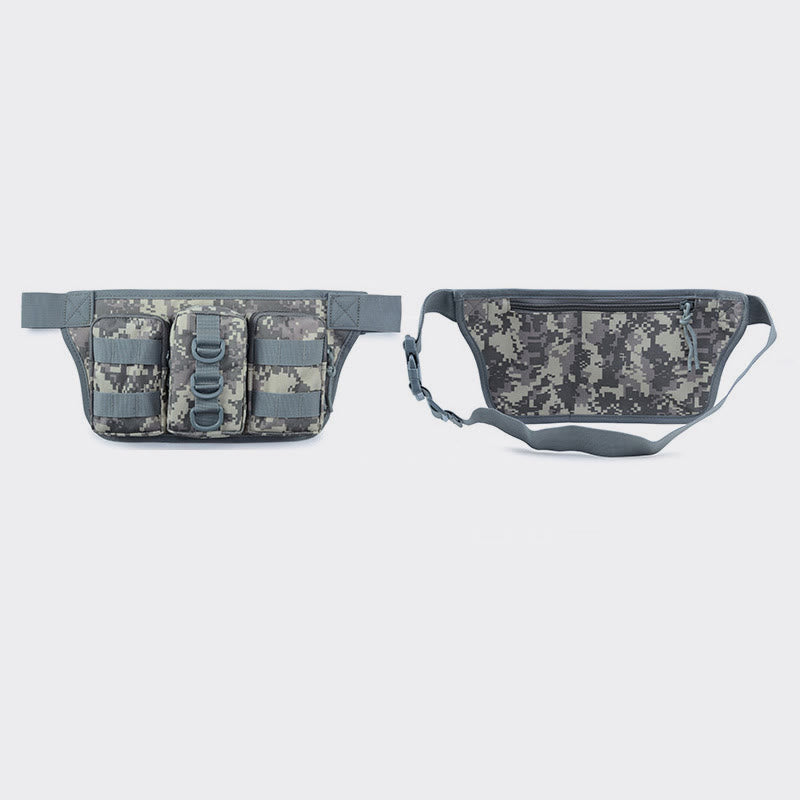 Men Tactical Outdoor Sports Multifunctional Fanny Pack Waist Bag