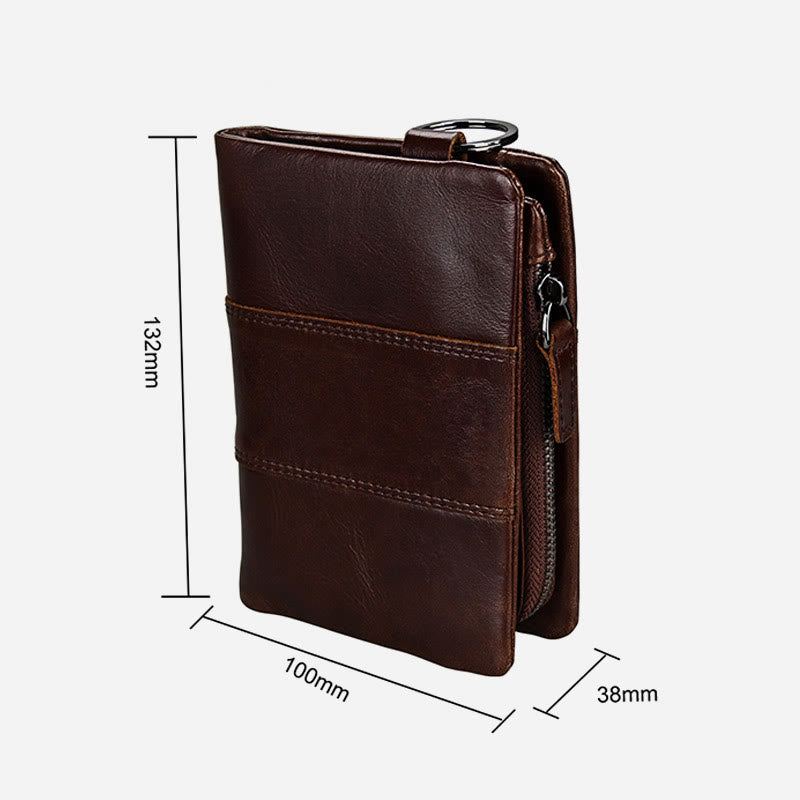 Wallet For Men RFID Multiple Slots Portable Daily Purse